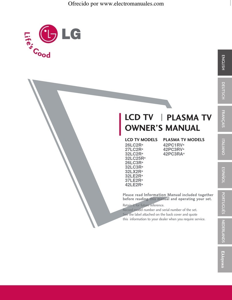 LG 27LC2R Series User manual