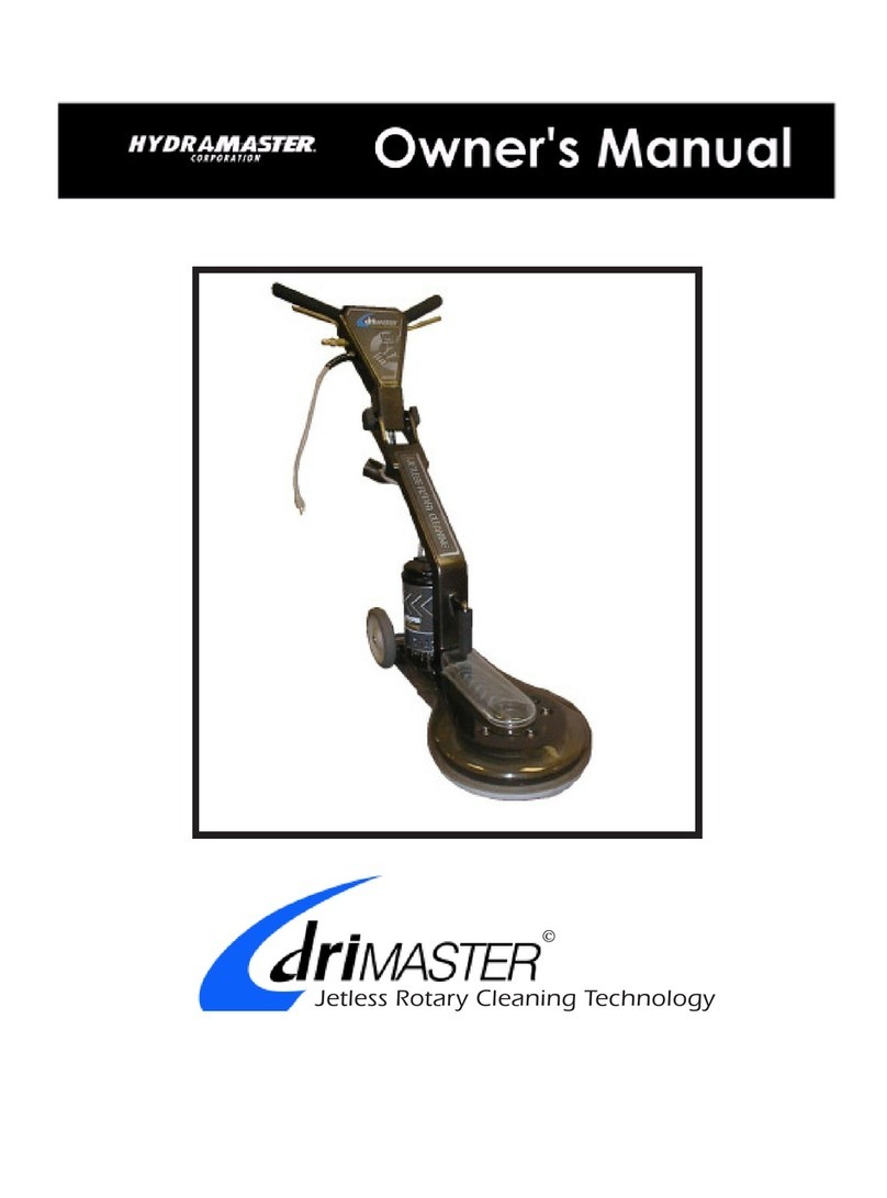 HydraMaster drimaster User manual