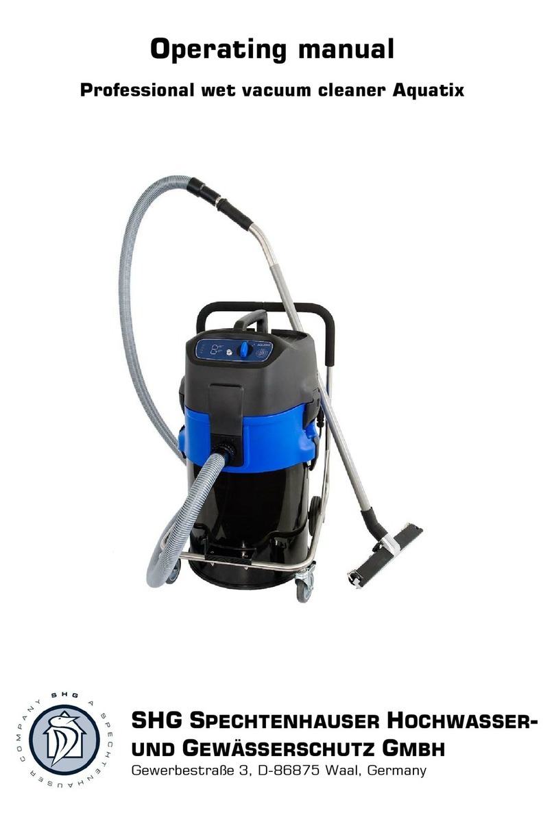 SHG Aquatix operating manual