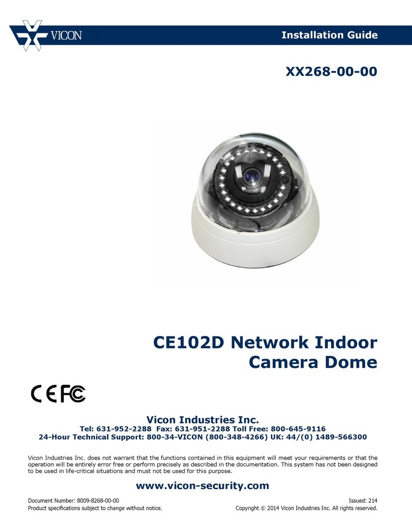 Vicon CE102D User manual