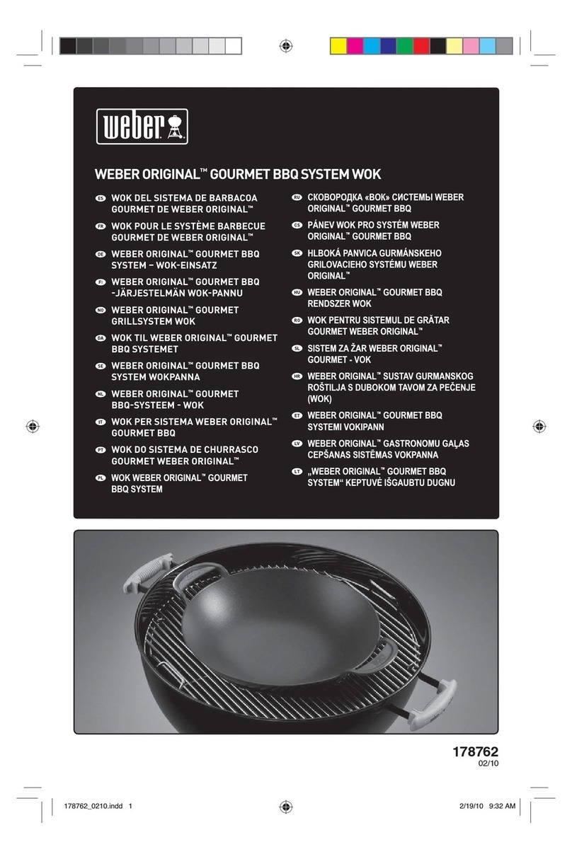 Weber GOURMET user guide