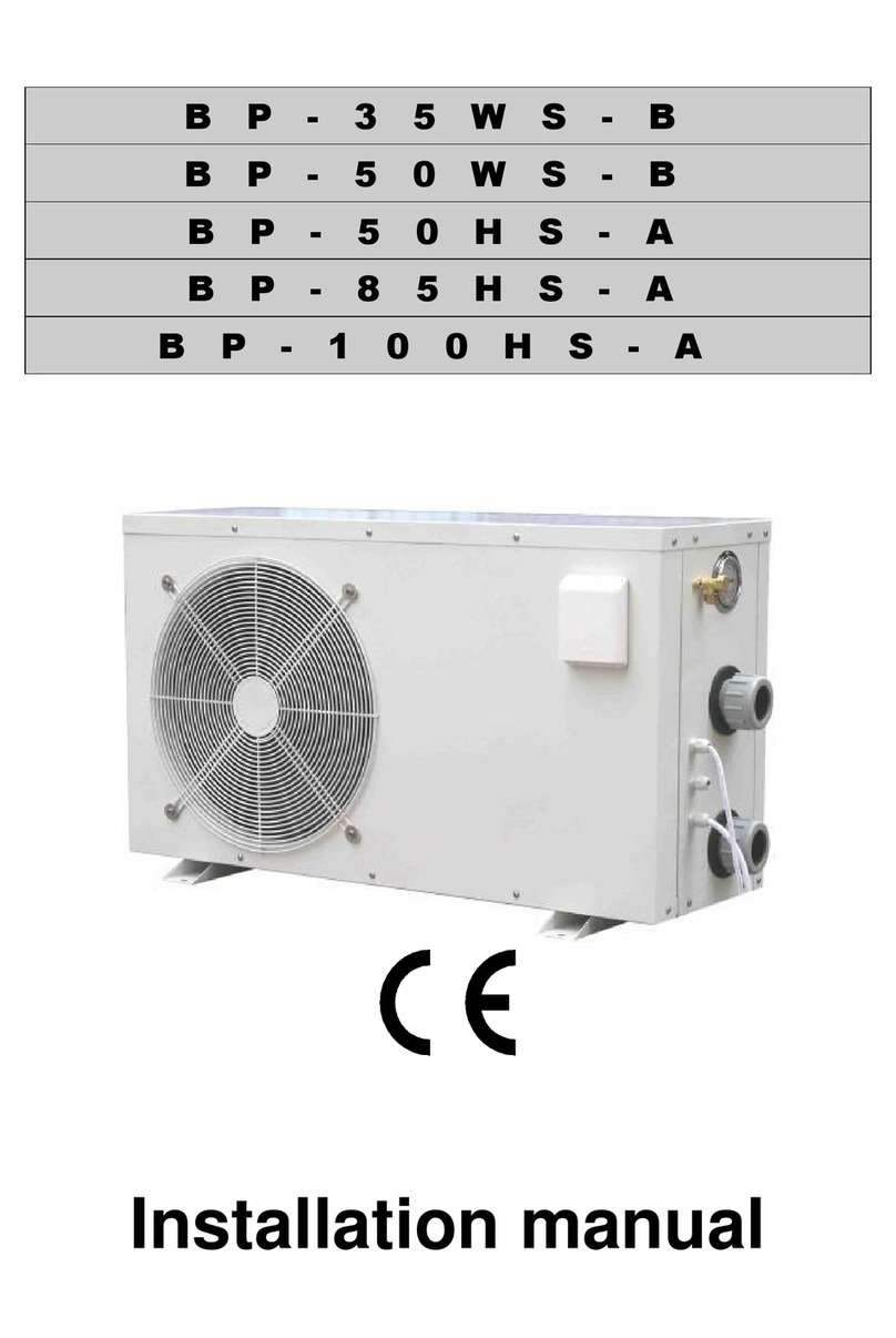 Shott BP-35WS-B installation manual Shott BP-35WS-B installation manual