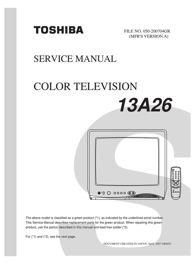 Toshiba 13A26 User manual Toshiba 13A26 User manual