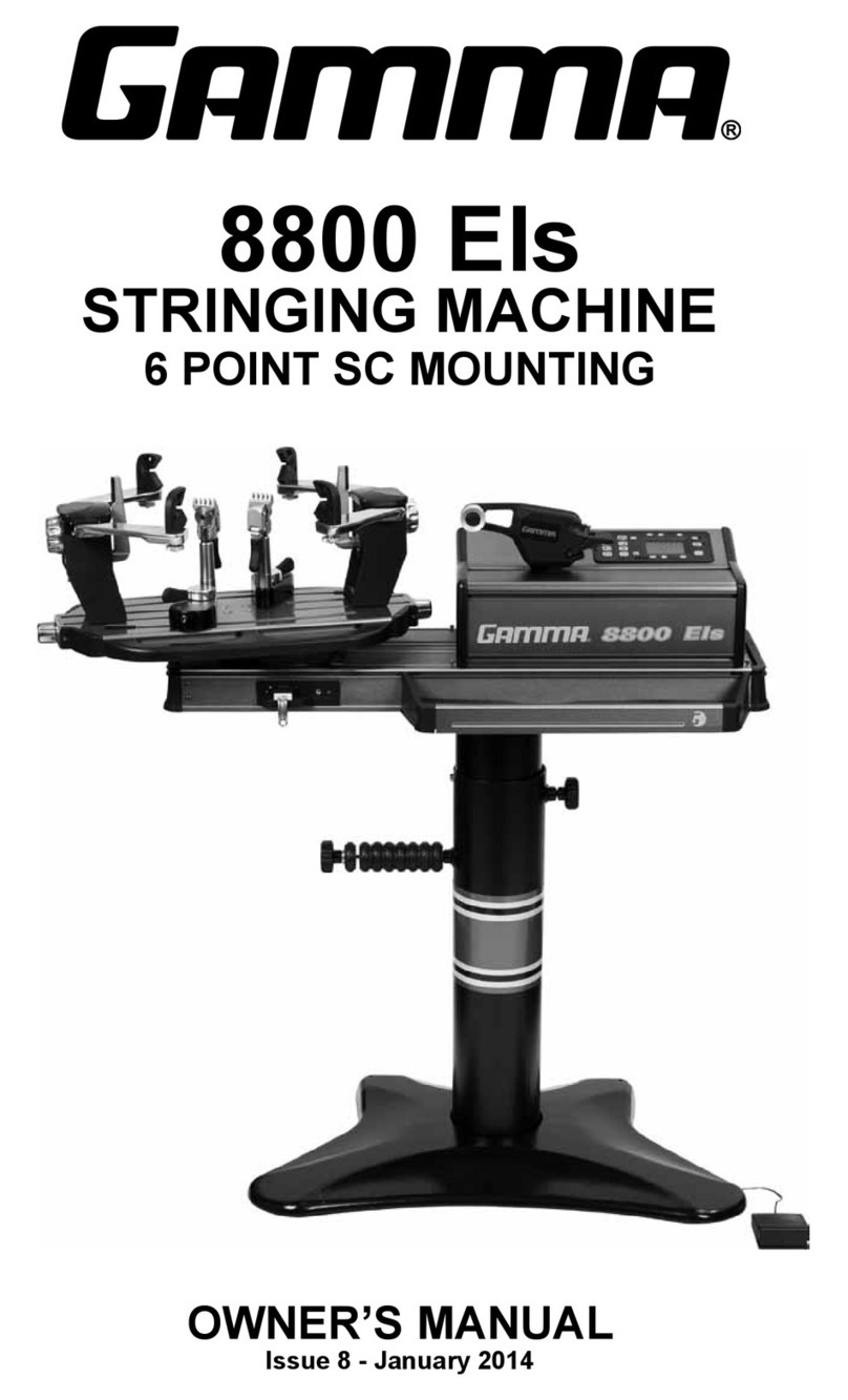 Gamma+ 8800 Els owner's manual