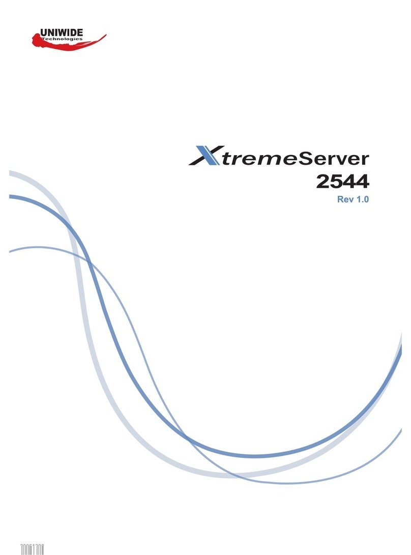 Uniwide XtremeServer 2544 user manual