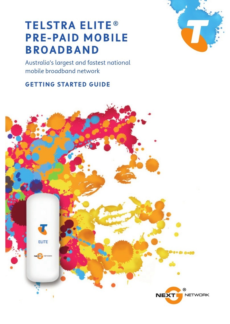 Next Network Telstra elite Getting started guide