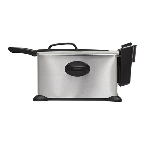 Bella LARGE 3.5 L DEEP FRYER instruction manual