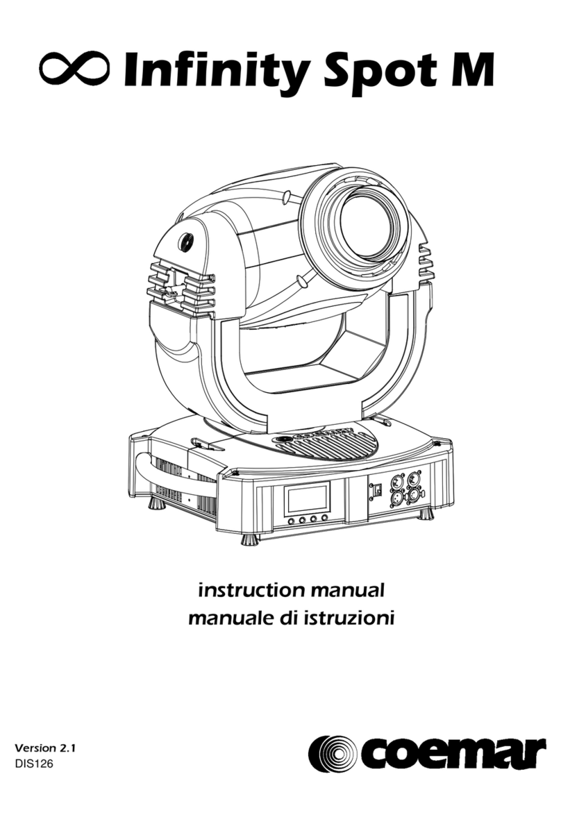 Coemar Infinity Spot M instruction manual