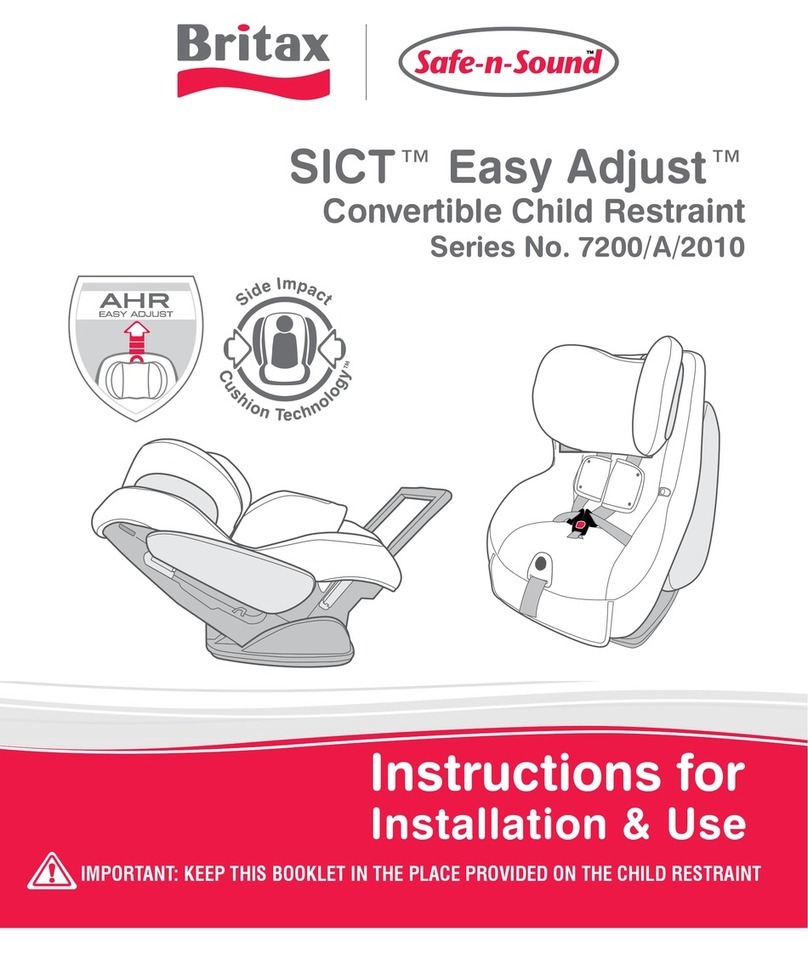 Britax 7200/A/2010 User manual