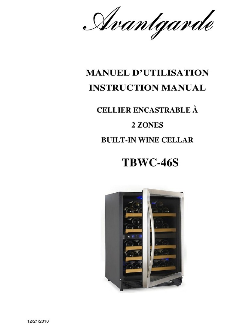 Avantgarde TBWC-46S User manual Avantgarde TBWC-46S User manual