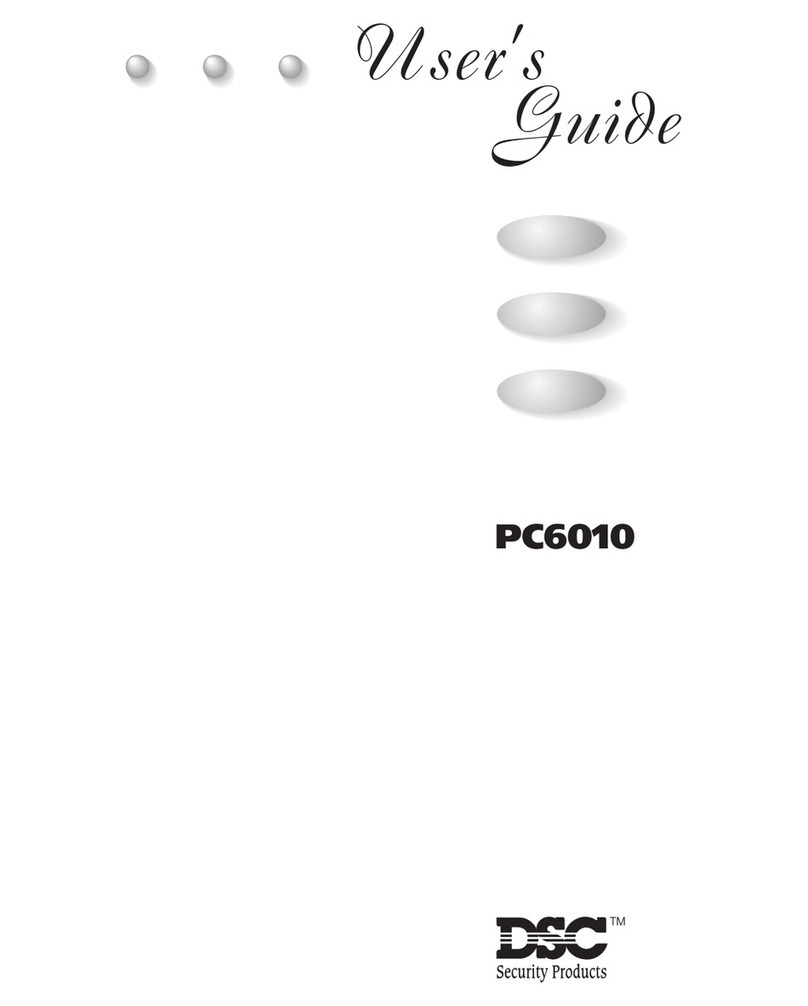 DSC Maxsys PC6010 User manual