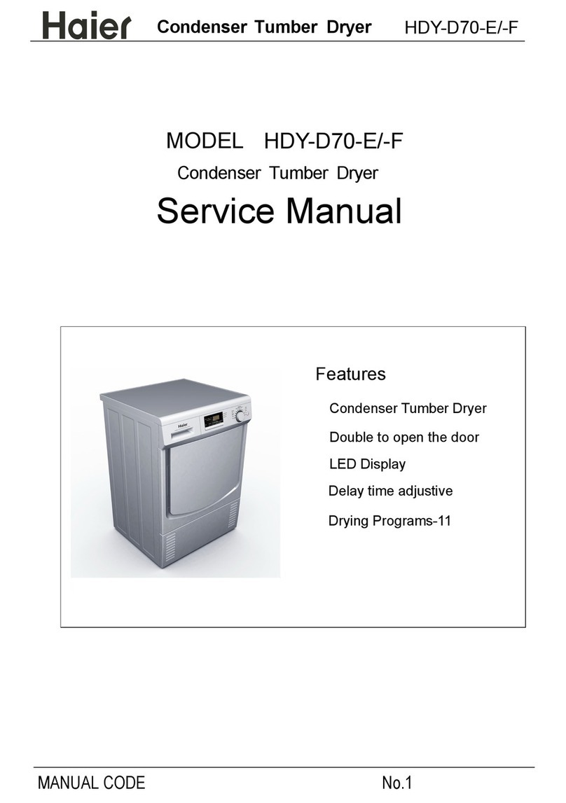 Haier HDY-D70-E User manual