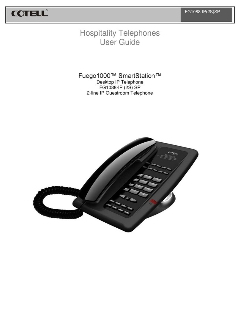 Cotell FG1088-IP(2S)SP user guide