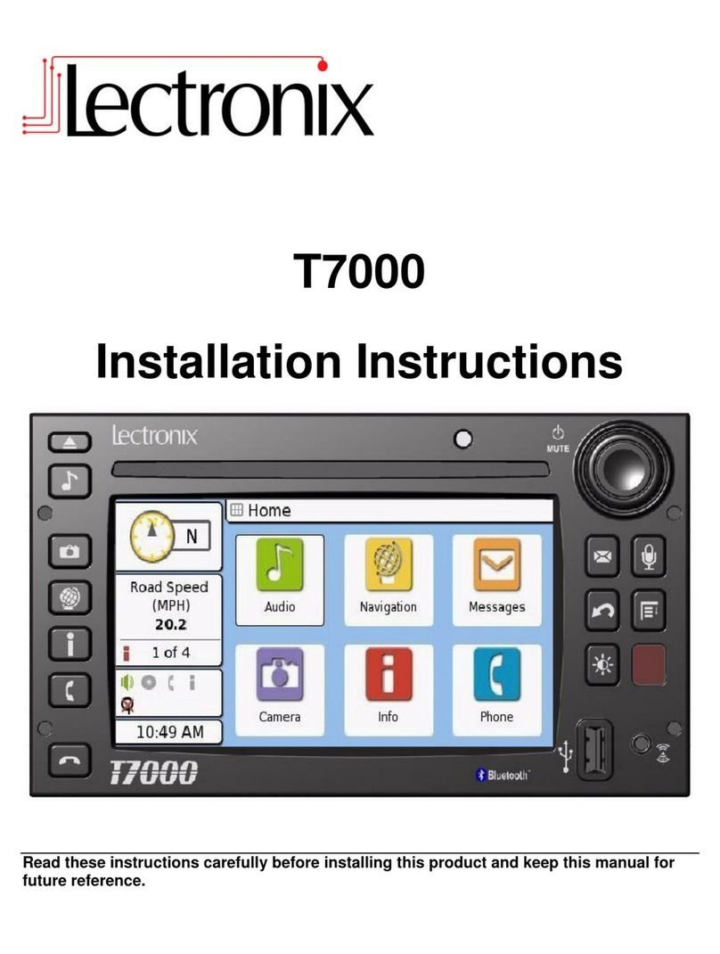 Lectronix T7000 User manual