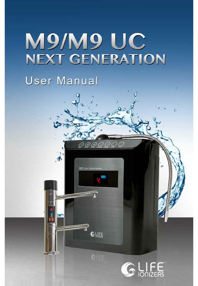 LIFE Ionizer M9 Next Generation user manual