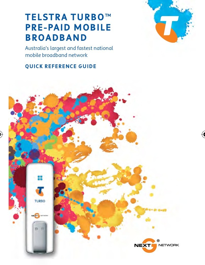 Next Network Telstra Turbo User manual