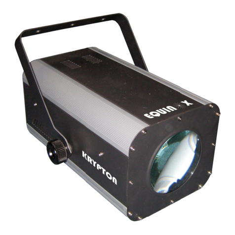 Equinox Systems Krypton EQLED21 User manual Equinox Systems Krypton EQLED21 User manual
