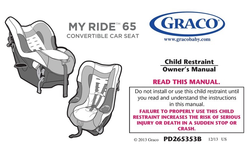 Graco My Ride 65 owner's manual