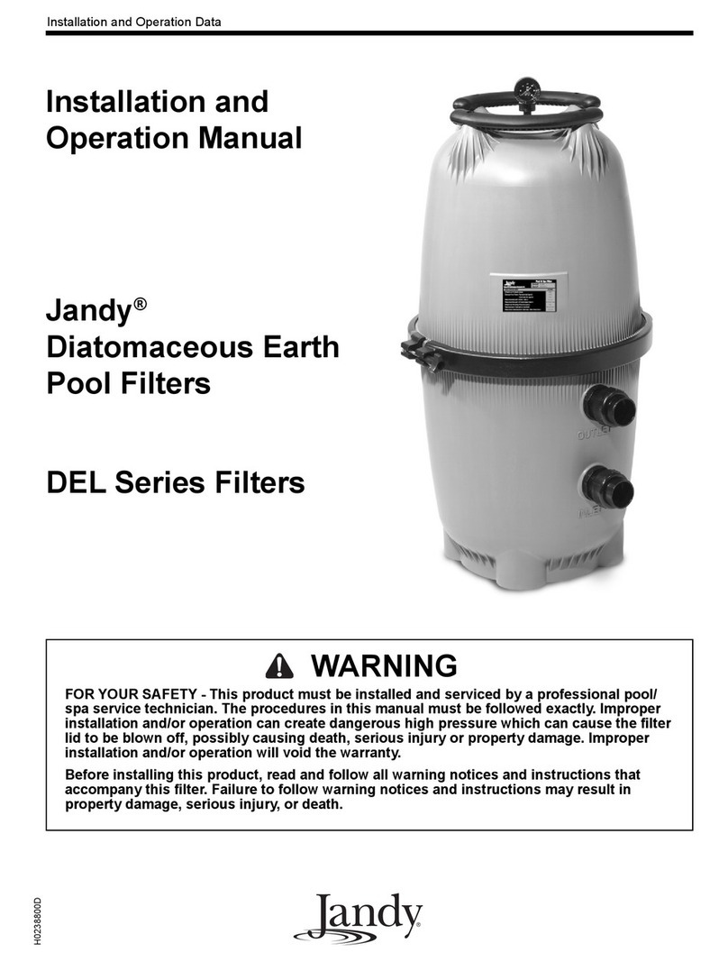 Jandy DEL Series User manual