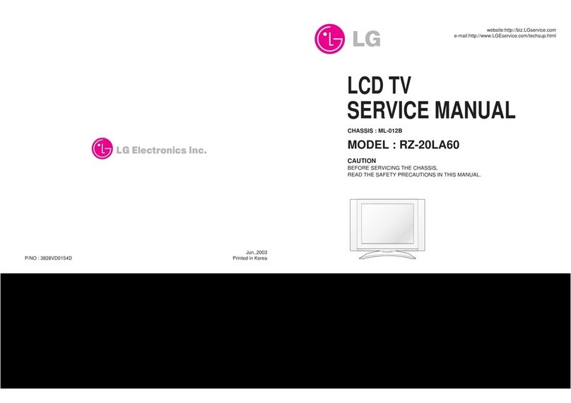 LG RZ-20LA60 User manual