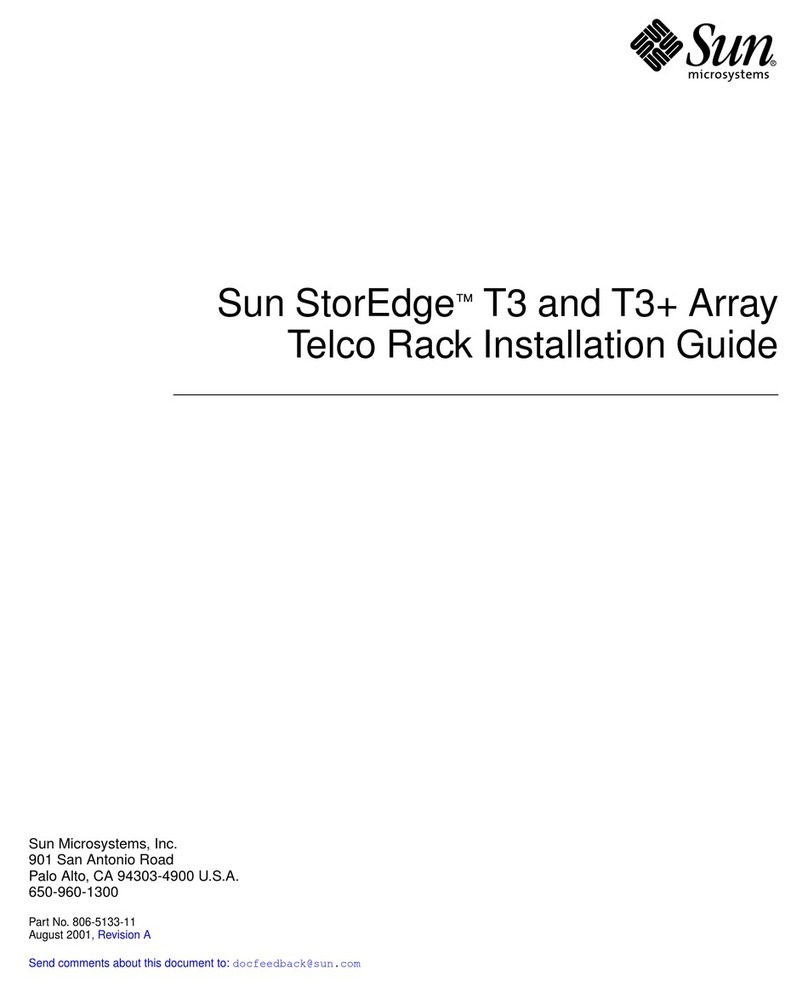 Sun Microsystems StorEdge T3+ User manual