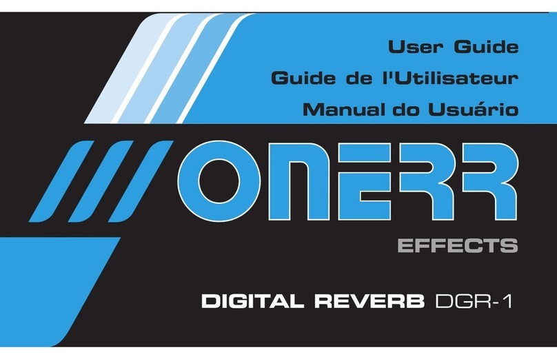 Onerr Digital Reverb DGR-1 user guide