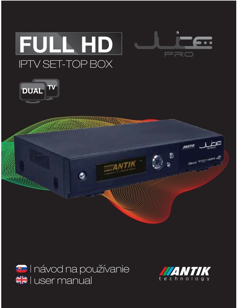 Antik Juice Pro User manual