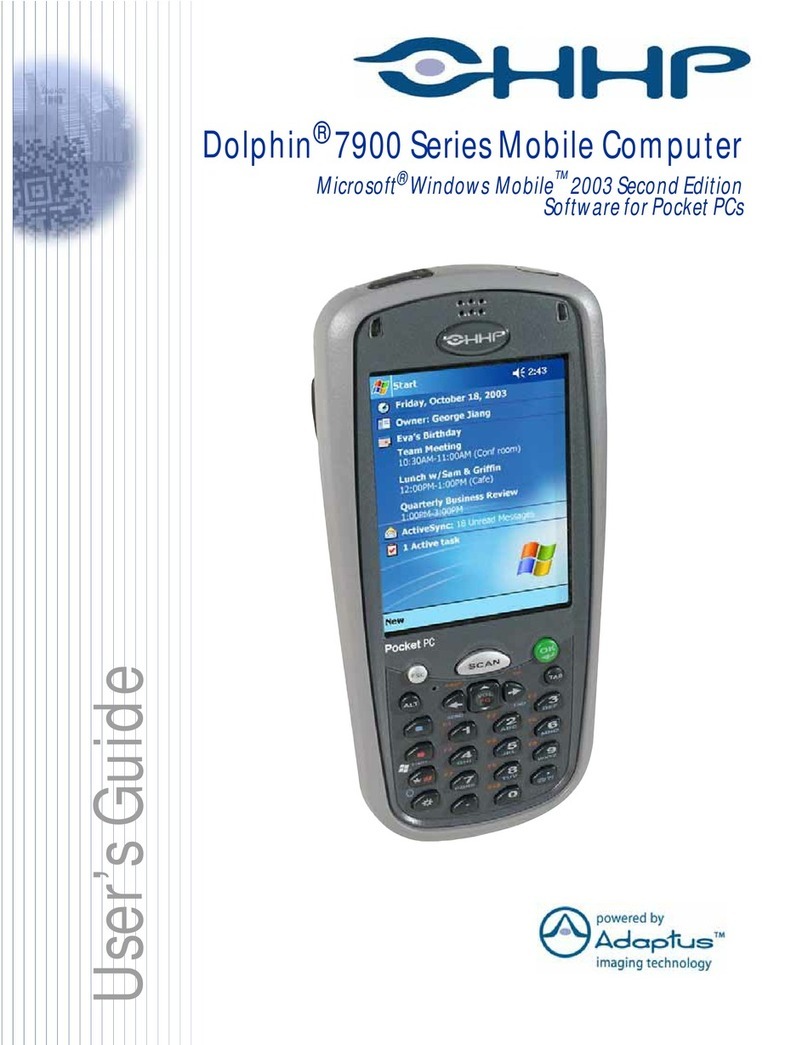 HHP Dolphine 7900 series user guide