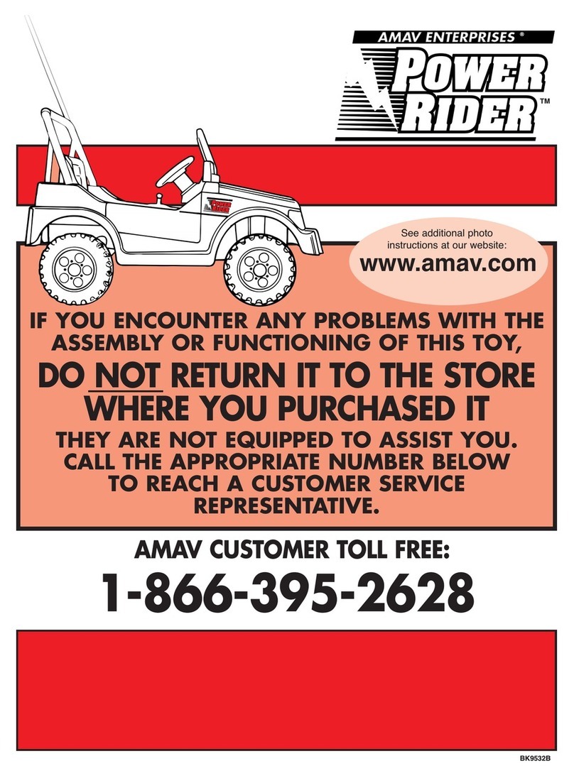 Amav enterprises Power Rider user guide