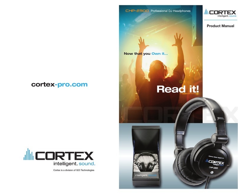 Cortex CHP-2500 product manual