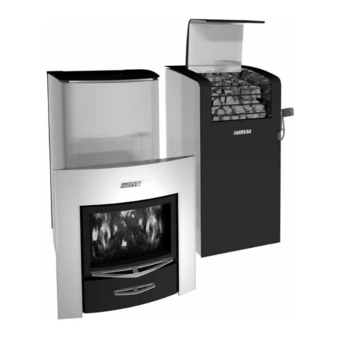Harvia CLASSIC 400 Top Duo Instructions for installation and use