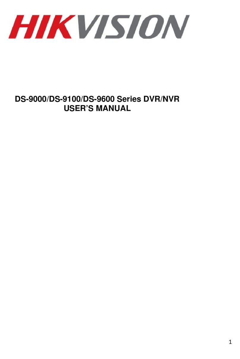 HIK VISION DS-9000 Series User manual