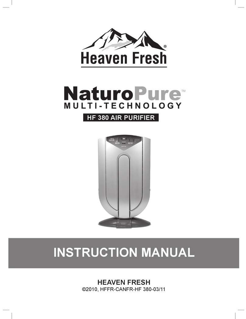 Heaven Fresh HF 380 instruction manual