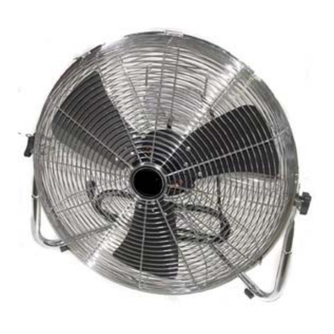 King of Fans HV-20G owner's manual