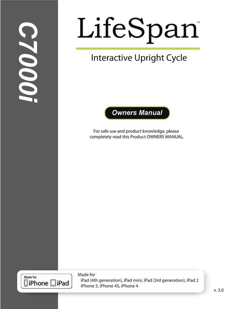 Life Span C7000i User manual