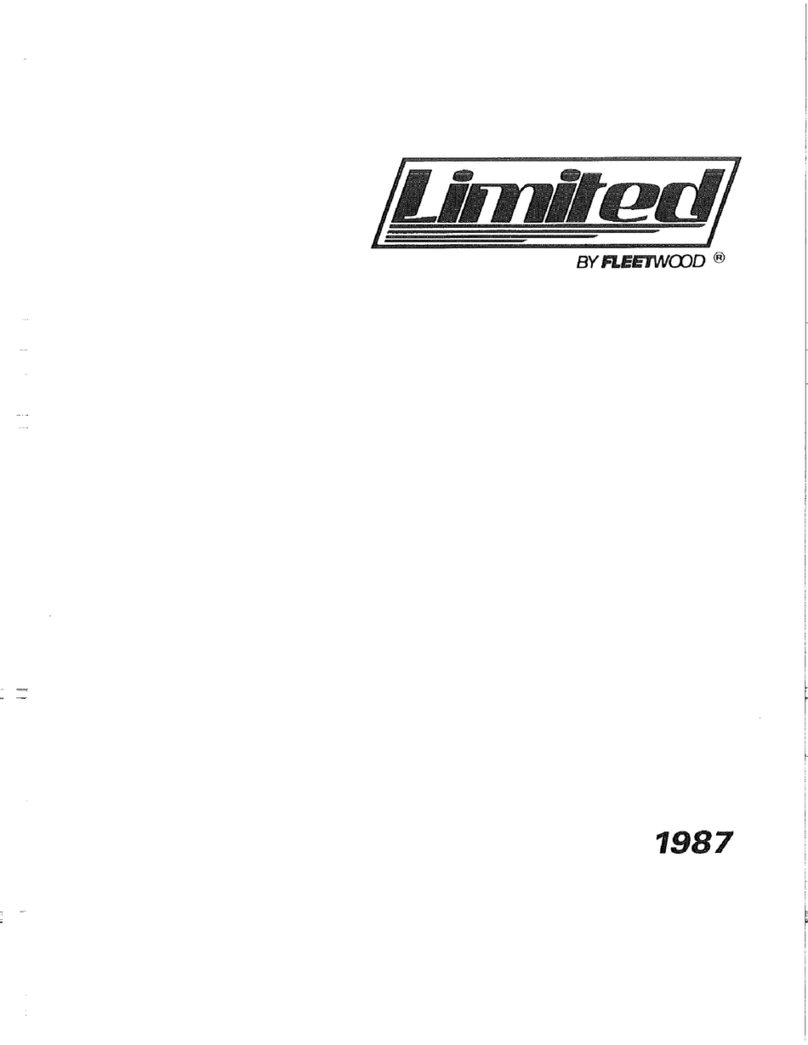 Fleetwood Limited 1987 user manual
