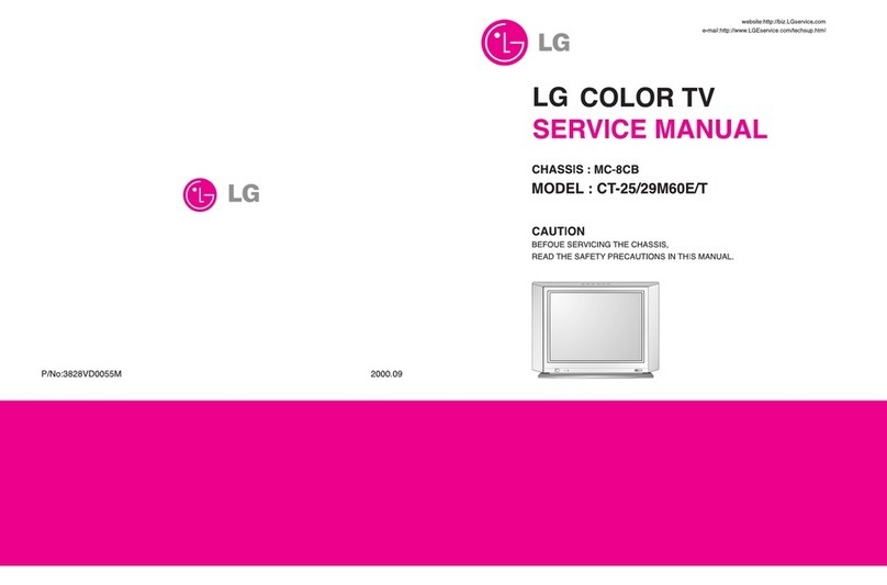 LG CT-25/29M60E/T Service manual