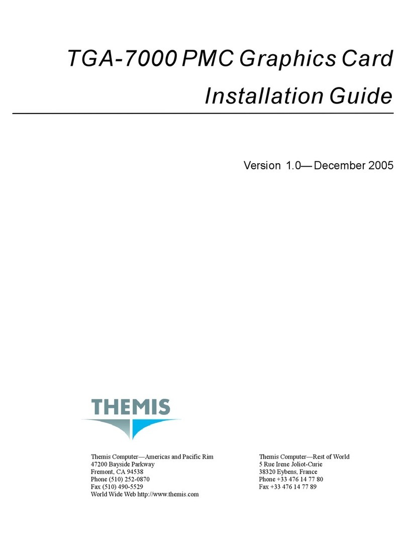 Themis TGA-7000 PMC installation guide