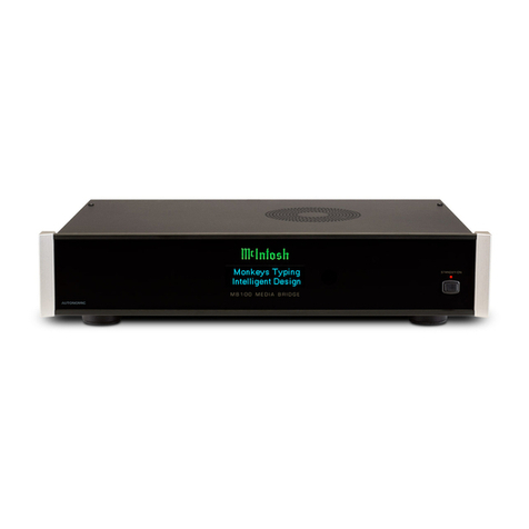 McIntosh MB100 owner's manual