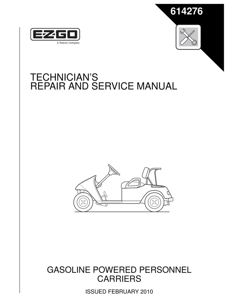 Ezgo TXT FLEET Technician's repair and service manual