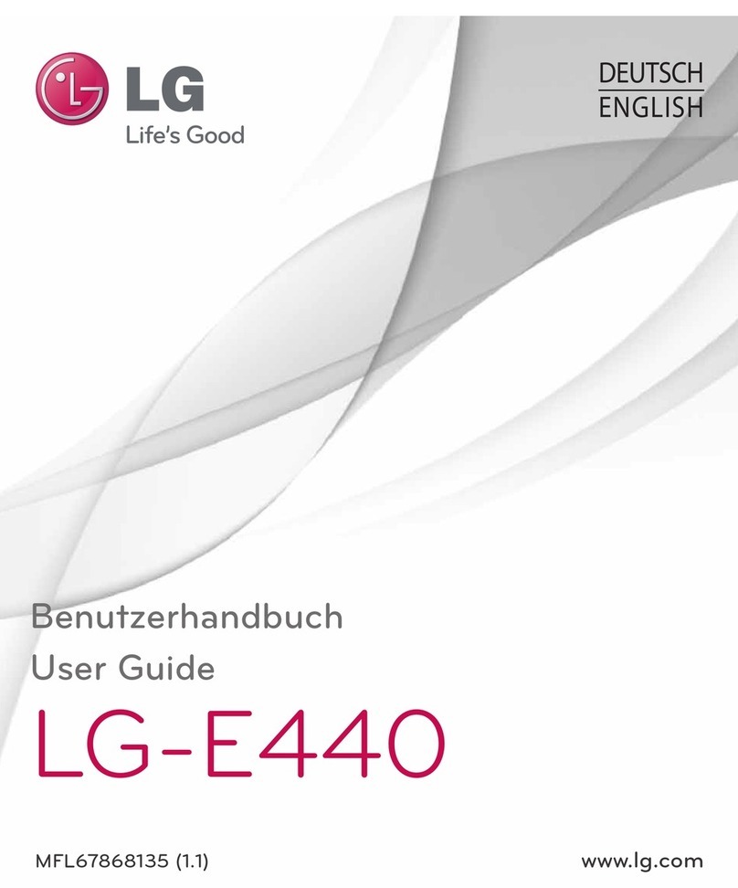 LG LG-E440 User manual