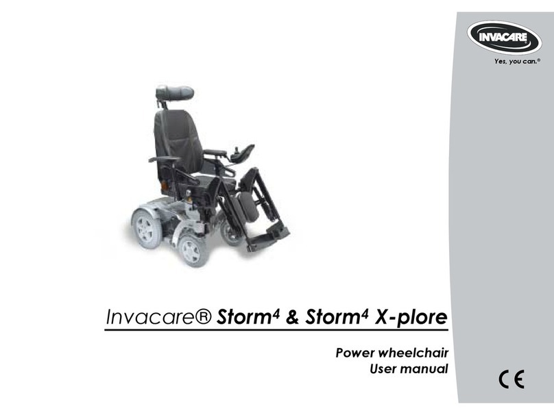 Invacare Storm4 X-plore User manual Invacare Storm4 X-plore User manual