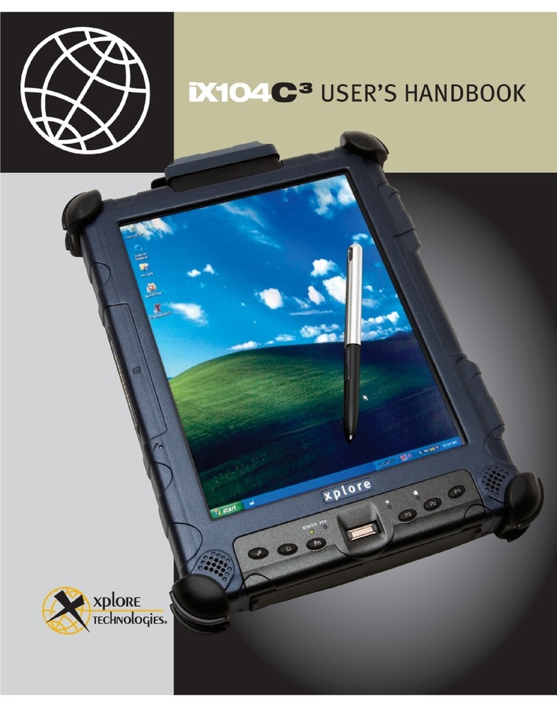Xplore iX104C3 Instruction Manual