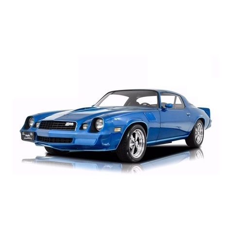 Chevrolet Camaro 1978 owner's manual