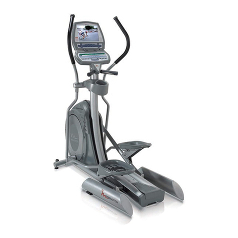 FREE MOTION Elliptical trainer user manual