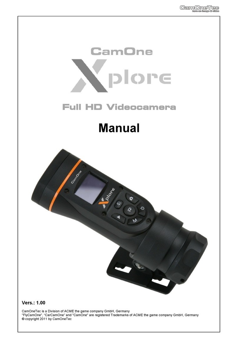 CamOne Xplore manual