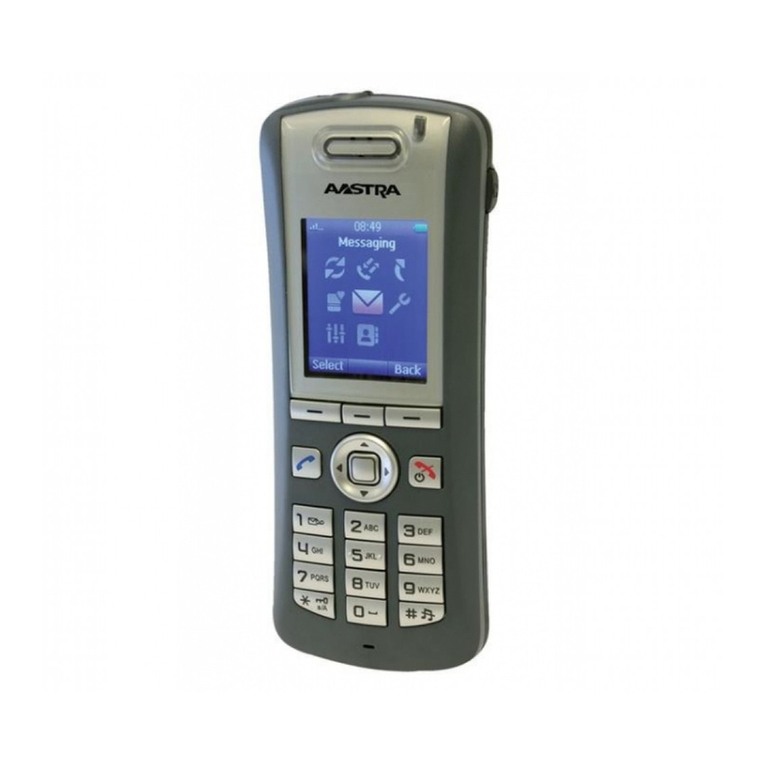 Aastra CORDLESS PHONE Technical manual