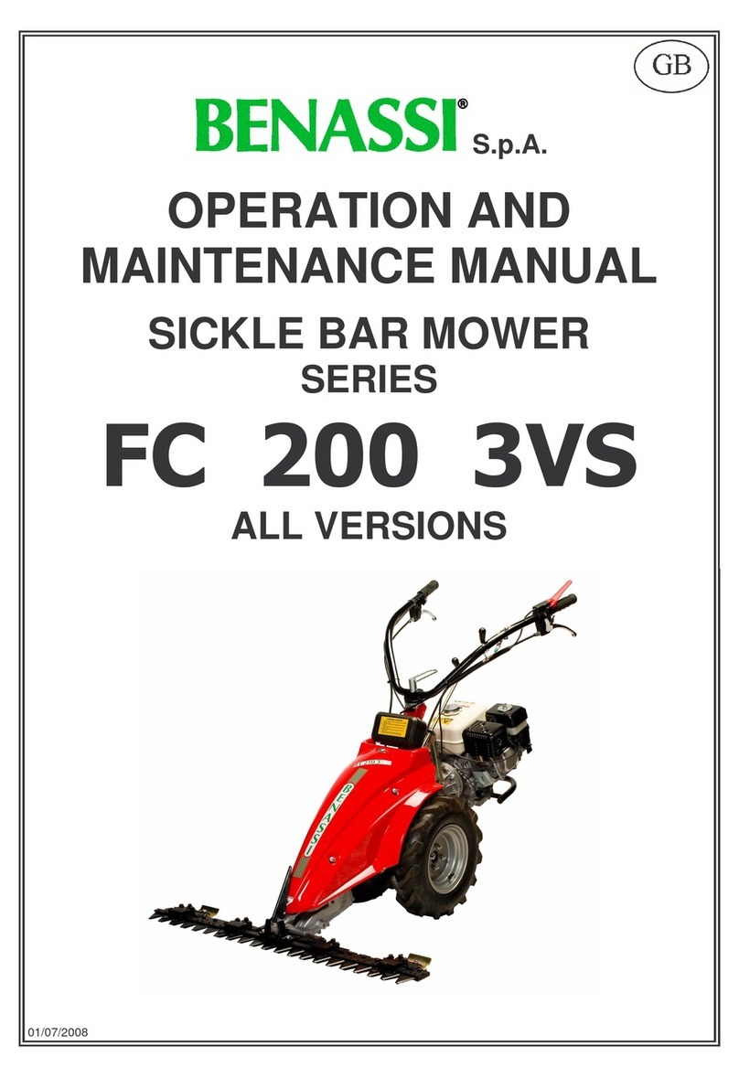 Benassi FC 200 3VS User manual Benassi FC 200 3VS User manual