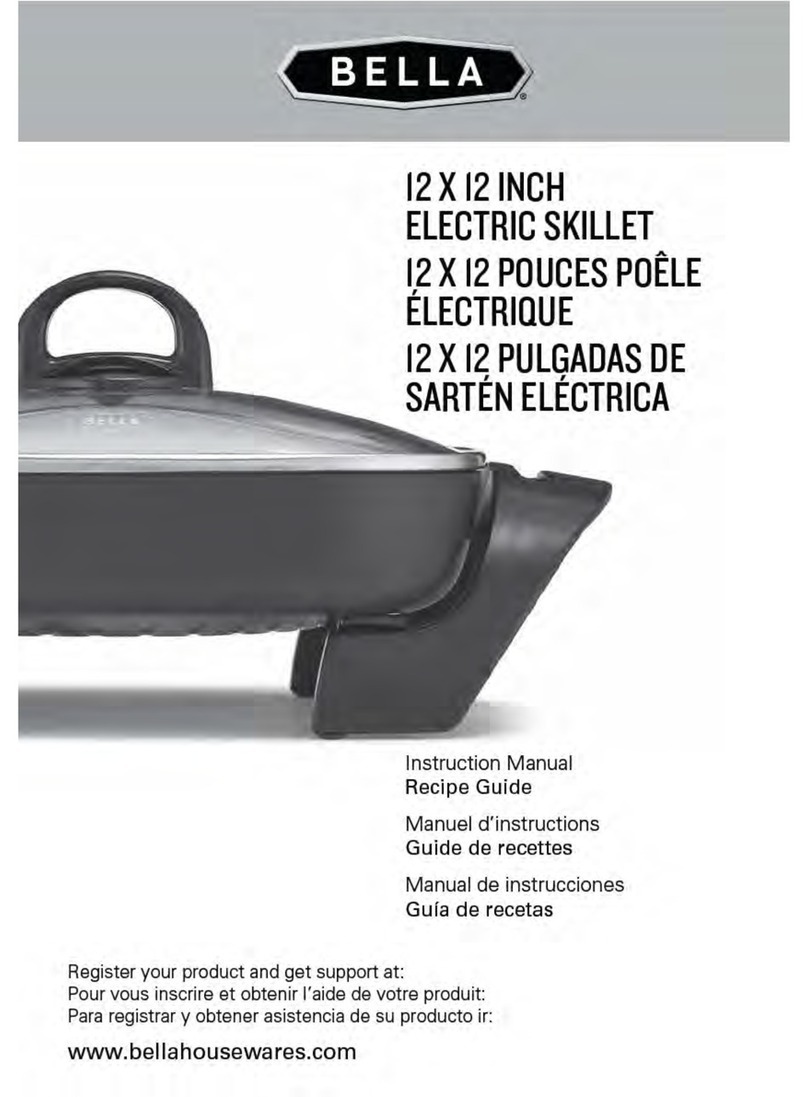 Bella 13820 User manual