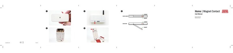 DEFA Magnet Contact user manual